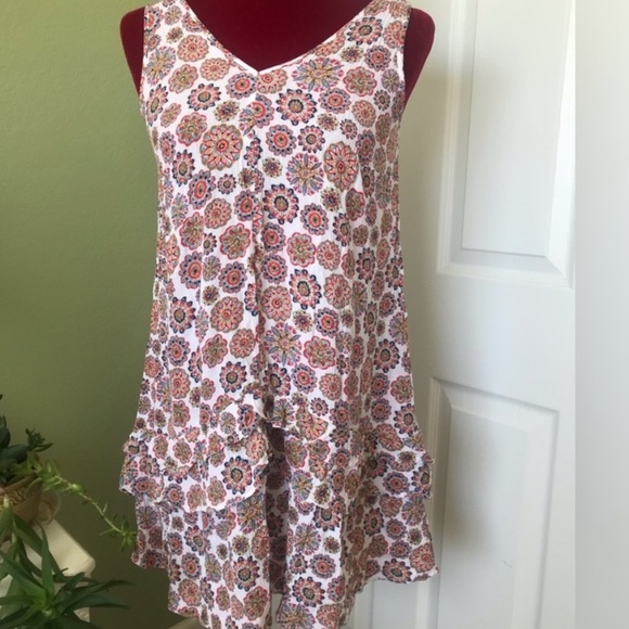 LOFT Other - LOFT Multicolor Floral Patterned dress